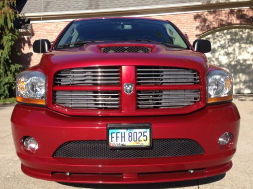 Dodge ram srt 10 quad cab 4dr viper red oh &lt;48k miles supercharger paxton novi