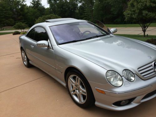2004 mercedes-benz cl55 amg coupe 2-door 5.5l supercharged !! loaded