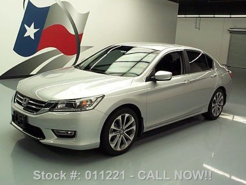 2013 honda accord sport sedan auto rearview cam 21k mi texas direct auto