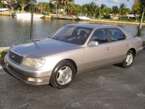 98 lexus ls400*81k*same family owned*fla fresh*hard to get so nice*great export