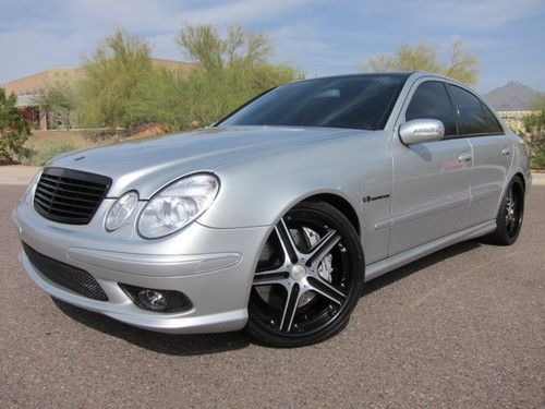2003 mercedes-benz e55 amg base sedan 4-door 5.5l