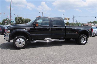 2008 ford f450 crew cab dually diesel 4wd 32k orig miles must see clean car fax