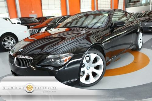 07 bmw 650i sport coupe manual 1 owner navigation park distance control sunroof