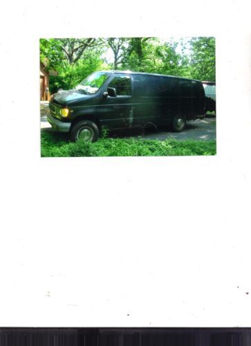 1999 ford e-250 econoline extended cargo van 2-door