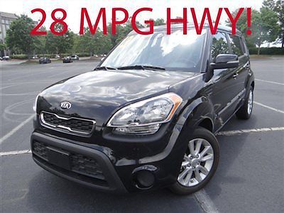 Kia soul + low miles 4 dr automatic gasoline 2.0l 4 cyl engine shadow pearl meta