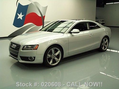 2012 audi a5 2.0t quattro prestige awd sunroof nav 20k texas direct auto