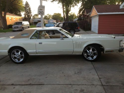 1978 lincoln mark v base coupe 2-door 7.5l