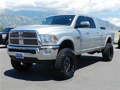 Dodge ram mega cab laramie 4x4 cummins diesel custom new lift wheels tires nav