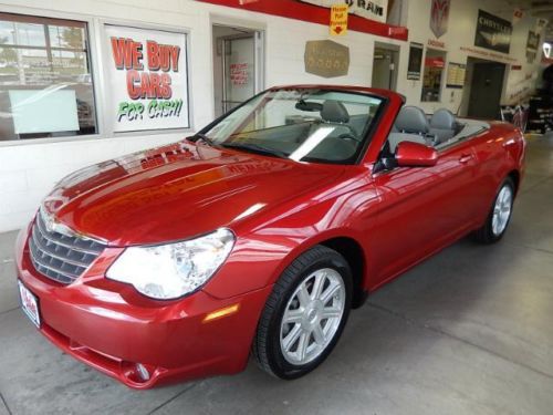 Convertible 2.7l touring cloth heated seats hard disc drive touch screen radio