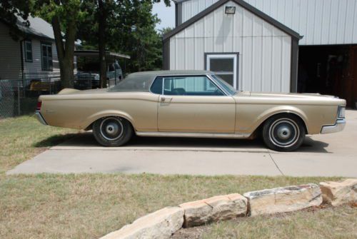 1969 lincoln mark iii base 7.5l - 460 cubic in - 69k original miles