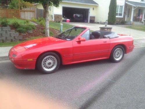 1989 mazda rx7 rx-7 convertible fc automatic - only 90k miles!
