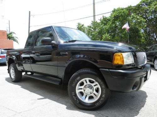 01 ford ranger edge supercab 3.0 v6 rwd pickup clean carfax