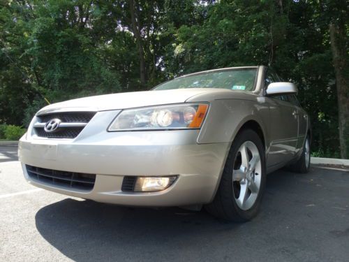 2007 hyundai sonata low miles sedan one owner well kept no reserve !