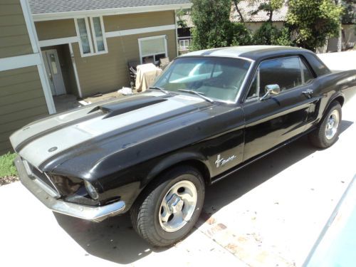 1968 mustang  302  run good needs restored,
