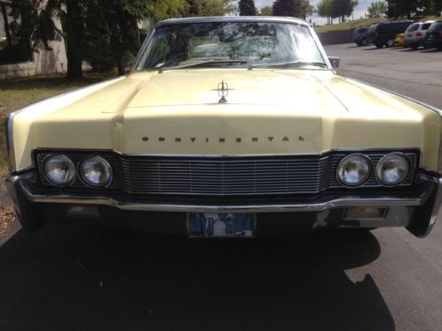 1967 lincoln continental convertible with suicide doors - classic &amp; rare