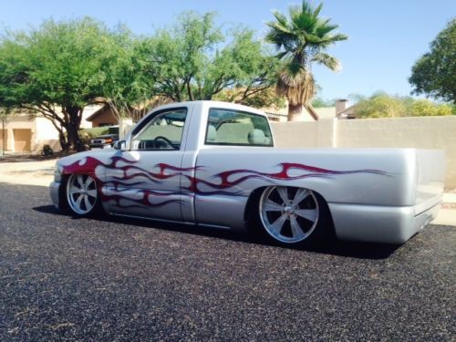 Custom air bagged street truck