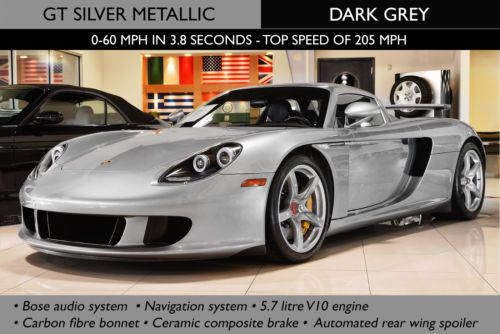 Original msrp $448,880; gt silver metallic/dark grey
