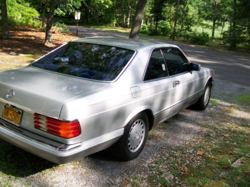 Mercedes Benz 1989 560sec 50,000 original miles excellent cond. -silver, US $13,600.00, image 2