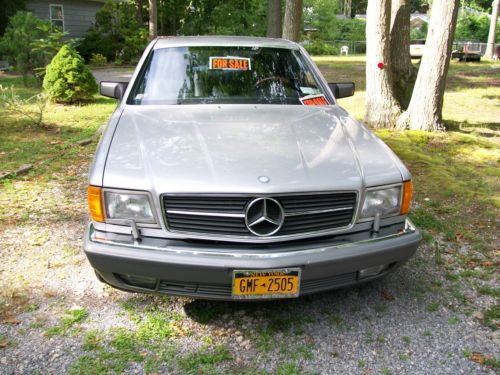 Mercedes Benz 1989 560sec 50,000 original miles excellent cond. -silver, US $13,600.00, image 3