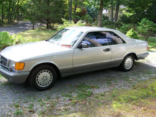 Mercedes Benz 1989 560sec 50,000 original miles excellent cond. -silver, US $13,600.00, image 7