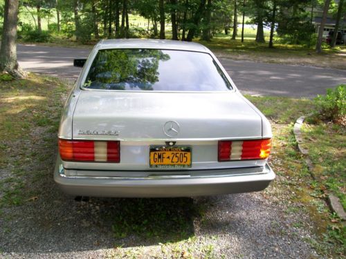 Mercedes Benz 1989 560sec 50,000 original miles excellent cond. -silver, US $13,600.00, image 8