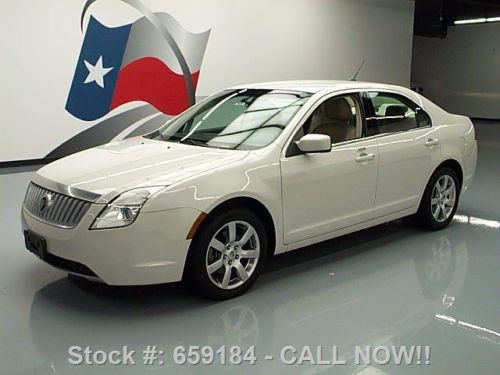 2010 mercury milan premier 3.0l v6 heated leather 72k texas direct auto