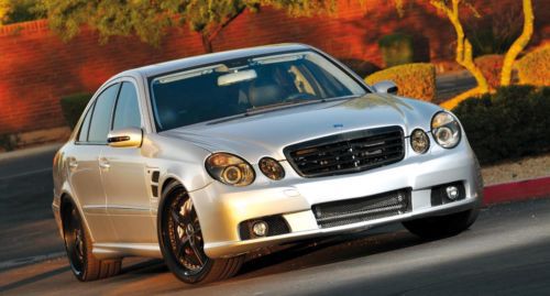 E55 amg renntech, 580hp and 660lb ft of torque, from ron pratt collection, fast!
