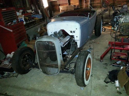 1930 ford model a hot rod, rat rod project, hiboy, 32 chassis.