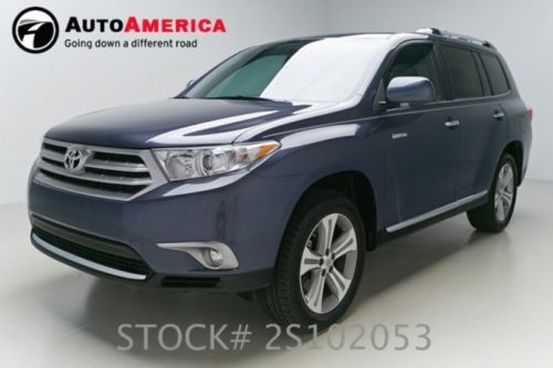 2013 toyota highlander ltd 35k low miles rearcam nav sunroof rear ent. 1 owner