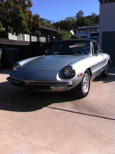 1974 alfa romeo spider veloce convertible 2-door 2.0l
