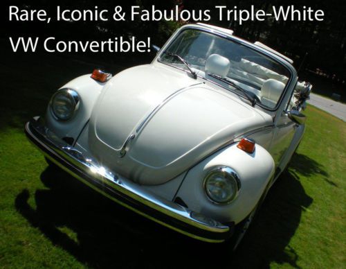 1979 volkswagen beetle convertible immaculately restored best on ebay for the $$