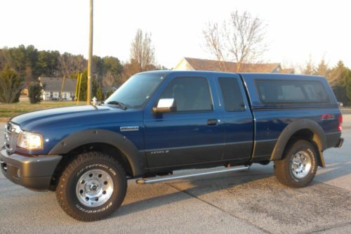 2007 ford ranger extended cab 4x4 fx4 level 2