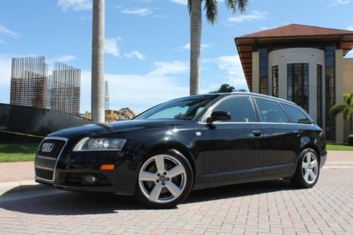 2008 audi a6 3.2 quattro wagon technology nav keyless start heated seats clean