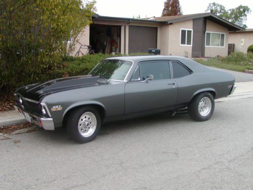 1972 chevy nova pro stock 427 big block street legal hot rod calif, car