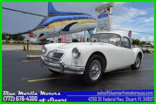 1958 mg mga coupe 1500 i4 4-speed manual. wire wheels, luggage rack, heater!