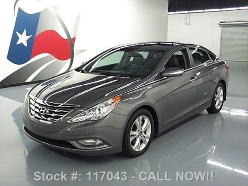 2011 hyundai sonata ltd sunroof nav rearview cam 54k mi texas direct auto