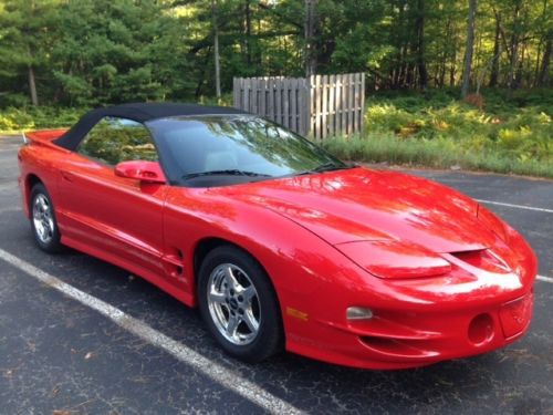 2002 pontiac firebird trans am convertible 2-door 5.7l