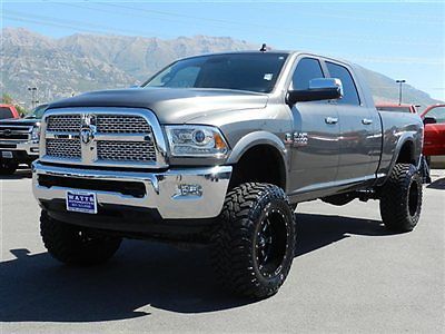 Dodge ram mega cab laramie 4x4 cummins diesel custom new lift wheels tires nav