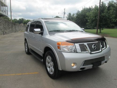 Nissan Armada LE Premium 4WD Sunroof 20 inch wheels like new clean car fax, image 3