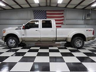 1 owner crew cab 6.7 power stroke diesel warranty financing leather nav fx4 nice