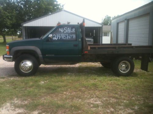 1995 chevrolet 3500 4x4 flatbed