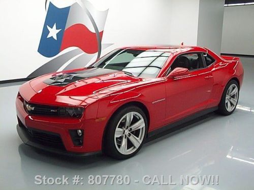 2013 chevy camaro zl1 auto sunroof nav rear cam hud 1k texas direct auto