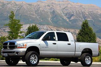 5.9l cummins diesel 4x4 mega 6-speed manual gray leather new tires 18in wheels