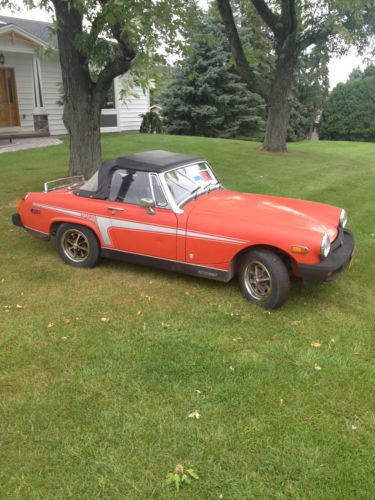 1977 mg midget special burnt orange all original never restored vehicle