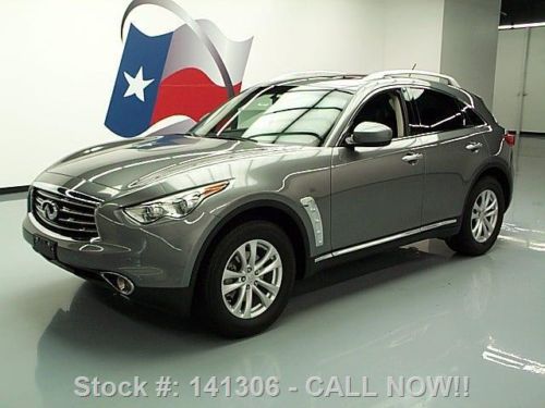 2013 infiniti fx37 premium sunroof nav rear cam 19k mi texas direct auto