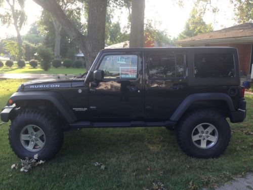 2012 jeep wrangler unlimited rubicon w/ 4.5 aev &amp; 37&#034; mtr-k
