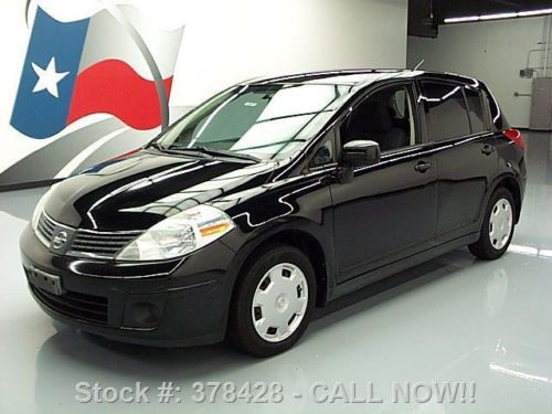 2008 nissan versa 1.8 s hatchback 6-speed cd audio 57k texas direct auto