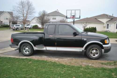 2000 Ford F-150 Lariat Extended Cab Pickup 4-Door 5.4L, image 2