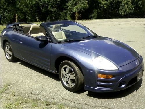 2003 mitsubishi eclipse spyder gs convertible 2-door 2.4l