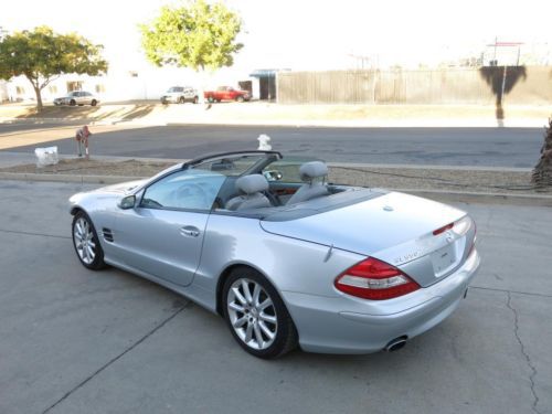 2007 mercedes sl550 sl 550 damaged wrecked rebuildable salvage low reserve 07 !!
